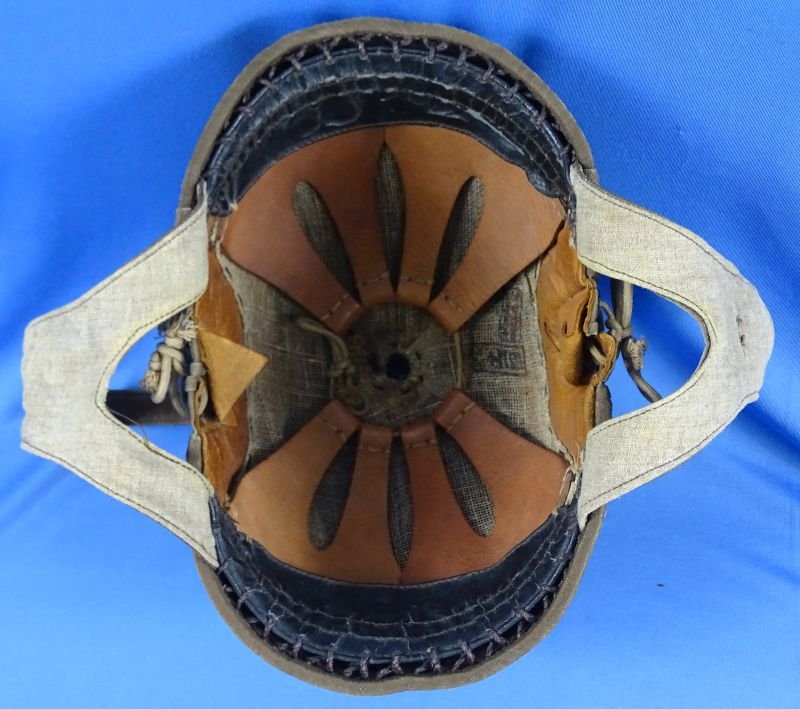1943 Dated Japanese Army Summer Tanker Helmet — image 6