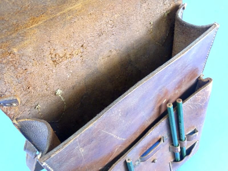 WWII Japanese Officer Large Map and Documents Case — image 3