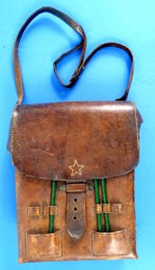 WWII Japanese Officer Large Map and Documents Case