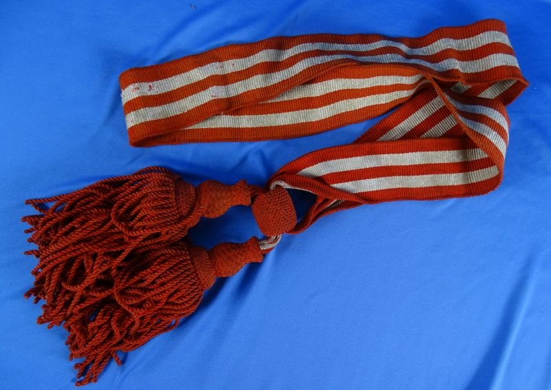 WWII Japanese Army Officer Dress Uniform Sash — image 2