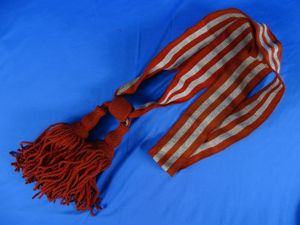 WWII Japanese Army Officer Dress Uniform Sash