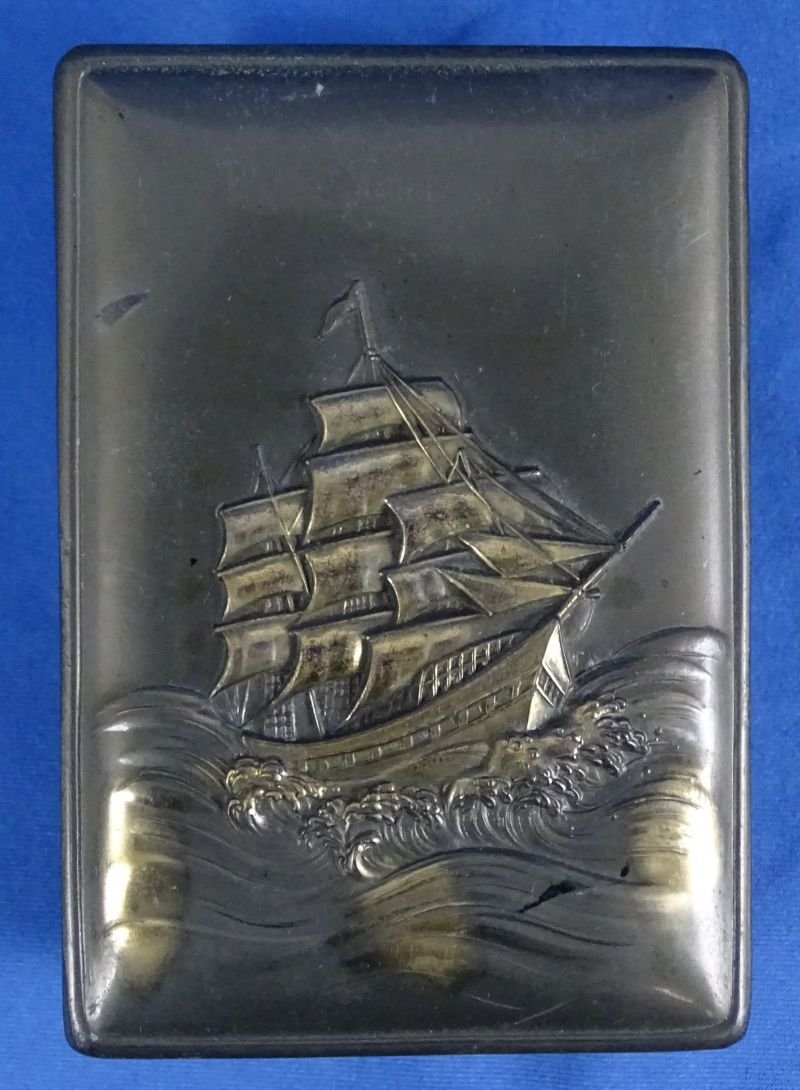 WWII Japanese Navy Officer's Desk Set '6th Destroyer Fleet' — image 4