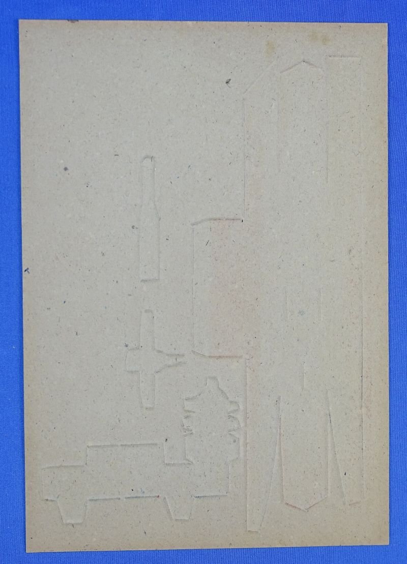 WWII Japanese Child's Toy Paper Submarine — image 2