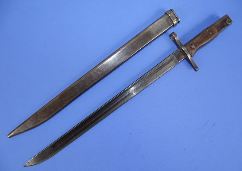 WWII Japanese Arisaka Rifle Bayonet by Toyoda Automatic Loom Works Under Nagoya Arsenal Supervision — image 2