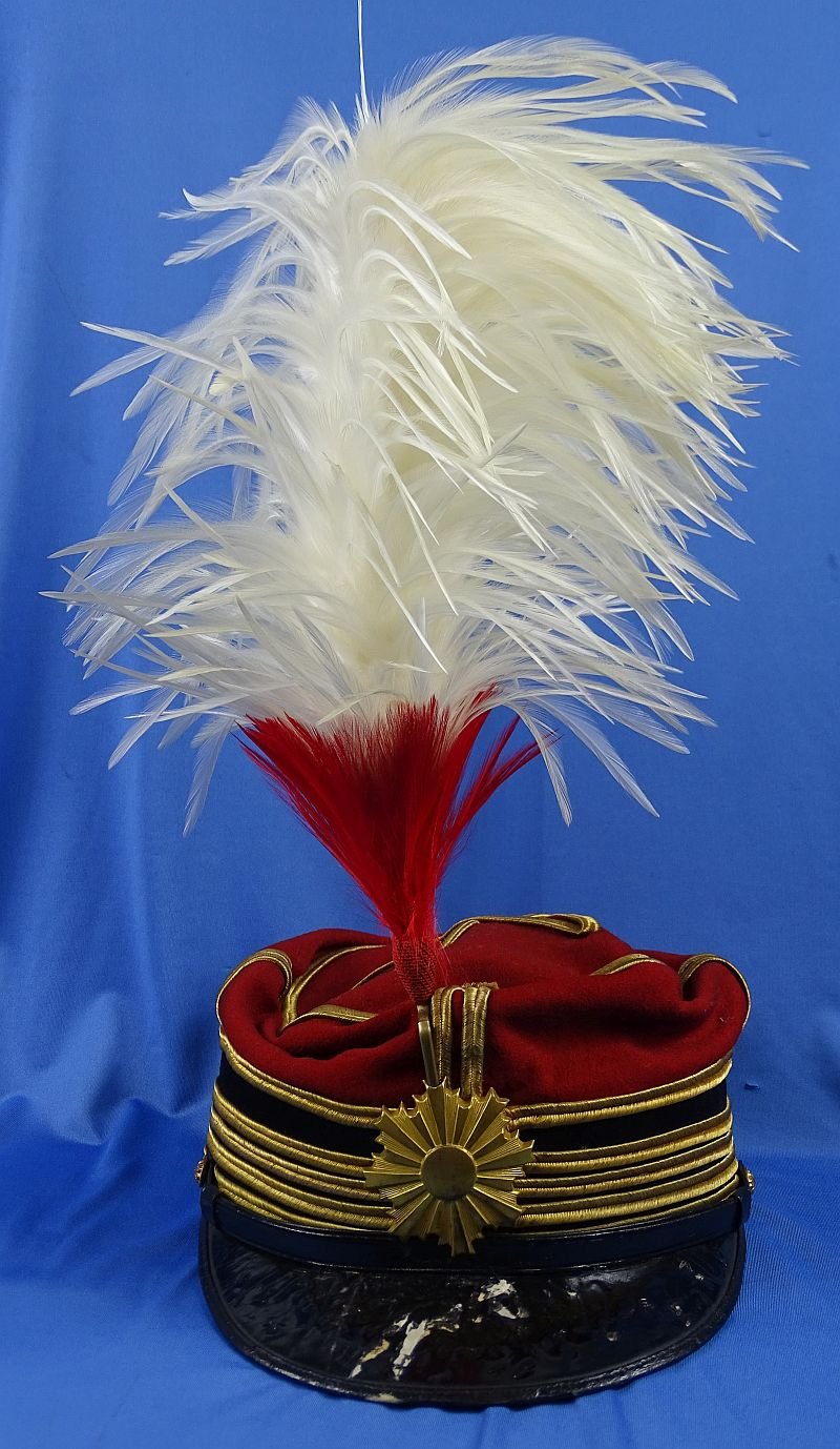 Named Japanese Army Military Police Senior Officer Dress Uniform Cap — image 2