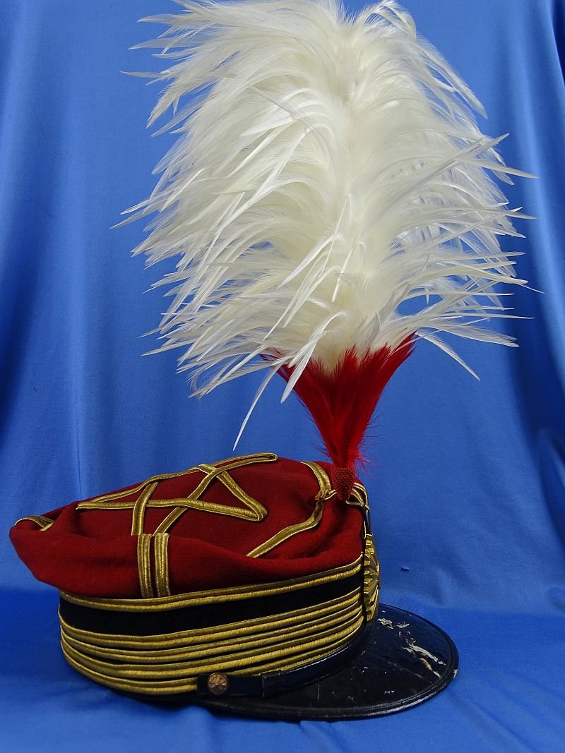 Named Japanese Army Military Police Senior Officer Dress Uniform Cap — image 4