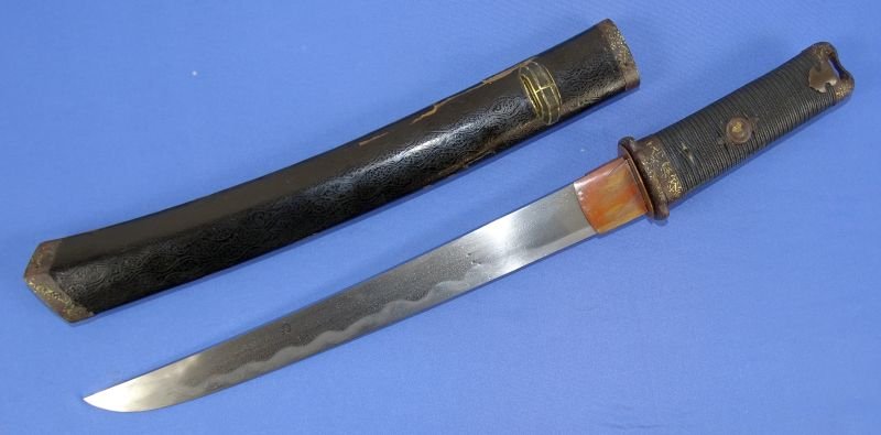 Japanese Jumyo Tanto Late Edo Period With NBTHK Certificate — image 6
