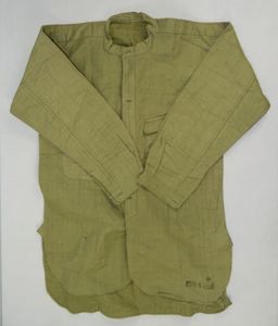 1942 Dated Japanese Army EM/NCO Collarless Long Sleeve Shirt