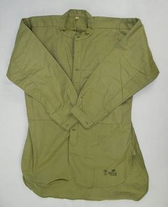 1941 Dated Japanese Army EM/NCO Collarless Long Sleeve Shirt