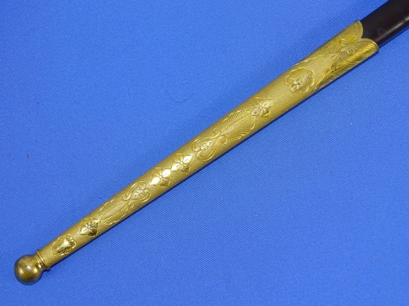 Published Japanese Type 19 Meiji Era Sonin Level Diplomatic and Civil Officer Dress Sword with Family Crest — image 13