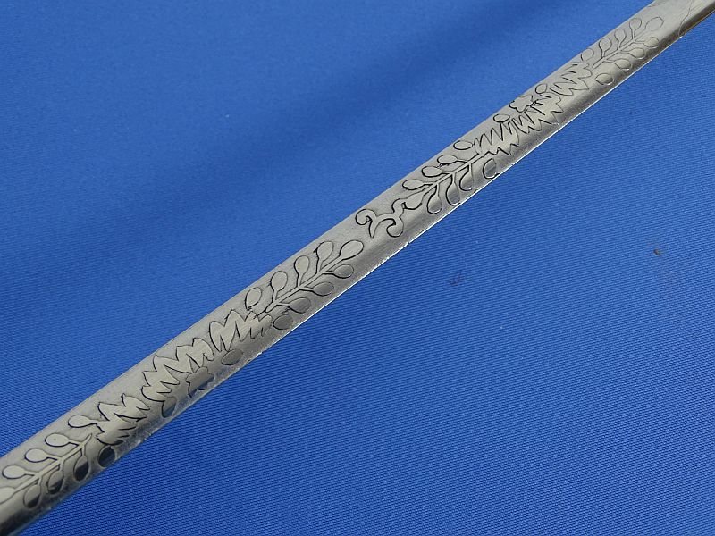Published Japanese Type 19 Meiji Era Sonin Level Diplomatic and Civil Officer Dress Sword with Family Crest — image 6