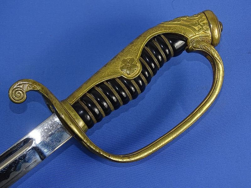 Published 1934 Dated Japanese Army Presentation Company Grade Officer Sword — image 7