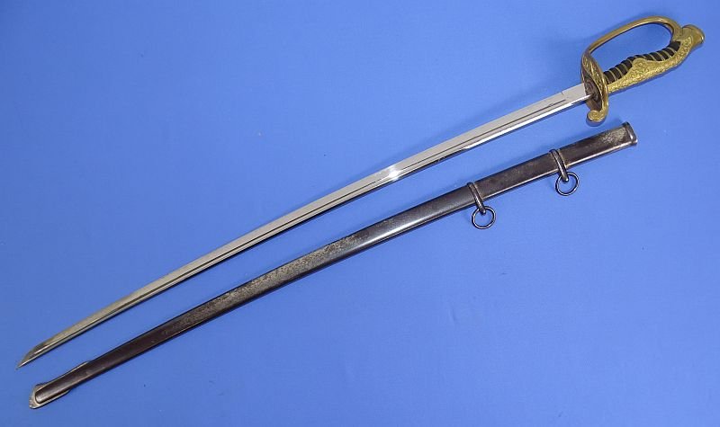 Published Japanese Army Model 1886 Field Grade Officer Award Sword — image 2