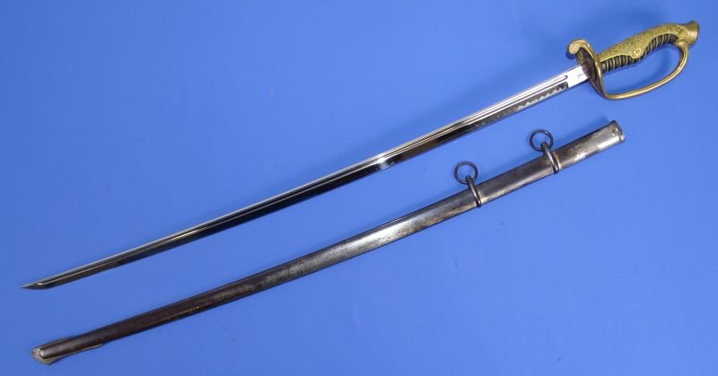 Published Japanese Army Model 1886 Field Grade Officer Award Sword — image 3