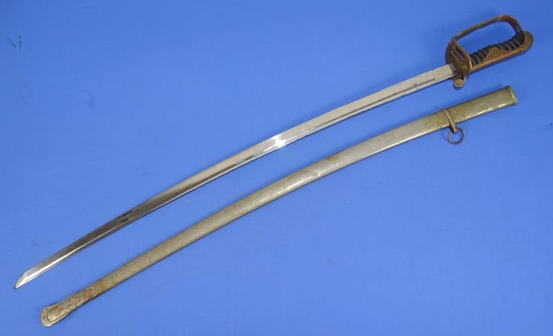 WWII Model Type 19 Japanese Army Cavalry Officer Sword — image 2