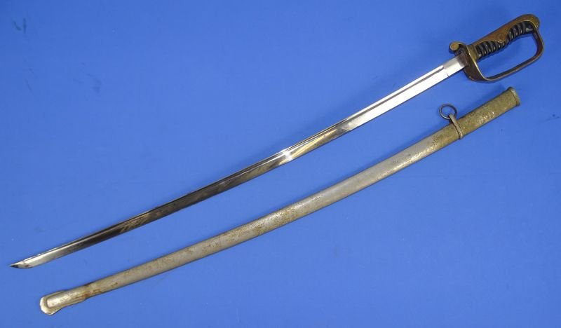 WWII Model Type 19 Japanese Army Cavalry Officer Sword — image 3