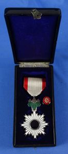 Cased Japanese Order of the Rising Sun 5th Class