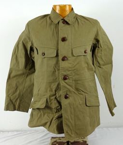 1943 Dated Japanese Army EM/NCO Unlined Summer Tunic