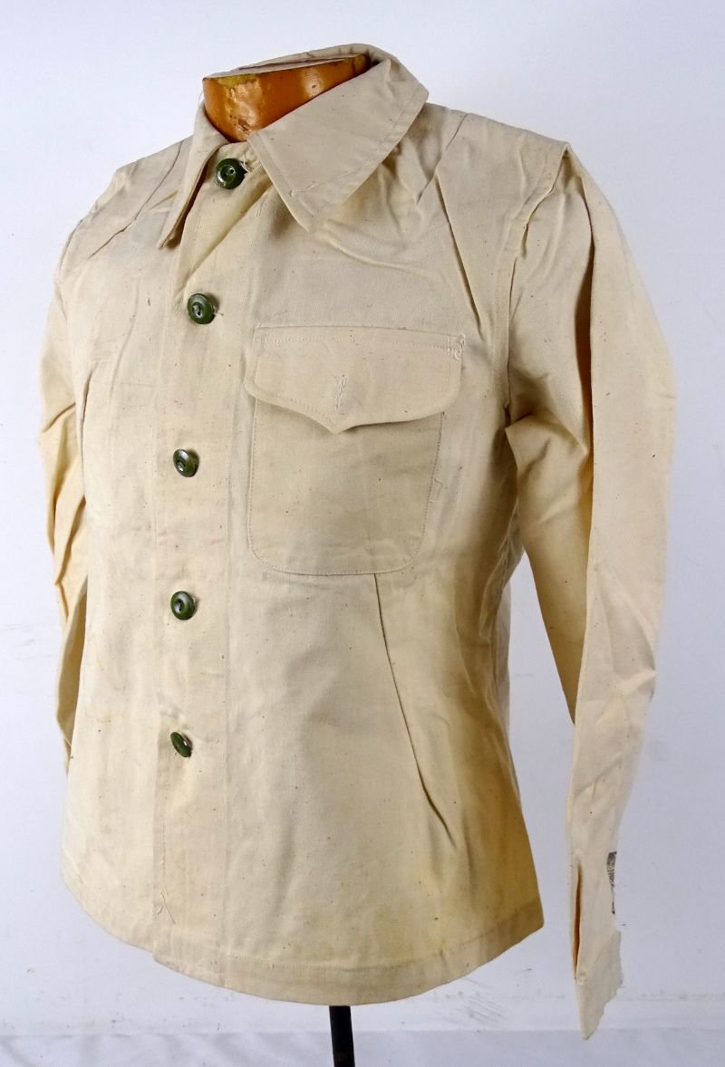 Unissued Japanese Army White Uniform with Tunic and Trousers — image 3