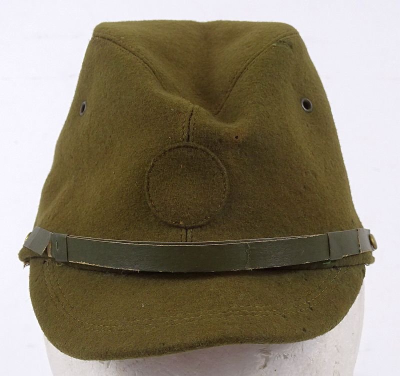 WWII Japanese Civil Defense Wool Field Cap — image 2