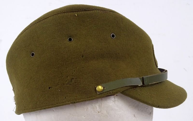 WWII Japanese Civil Defense Wool Field Cap — image 3