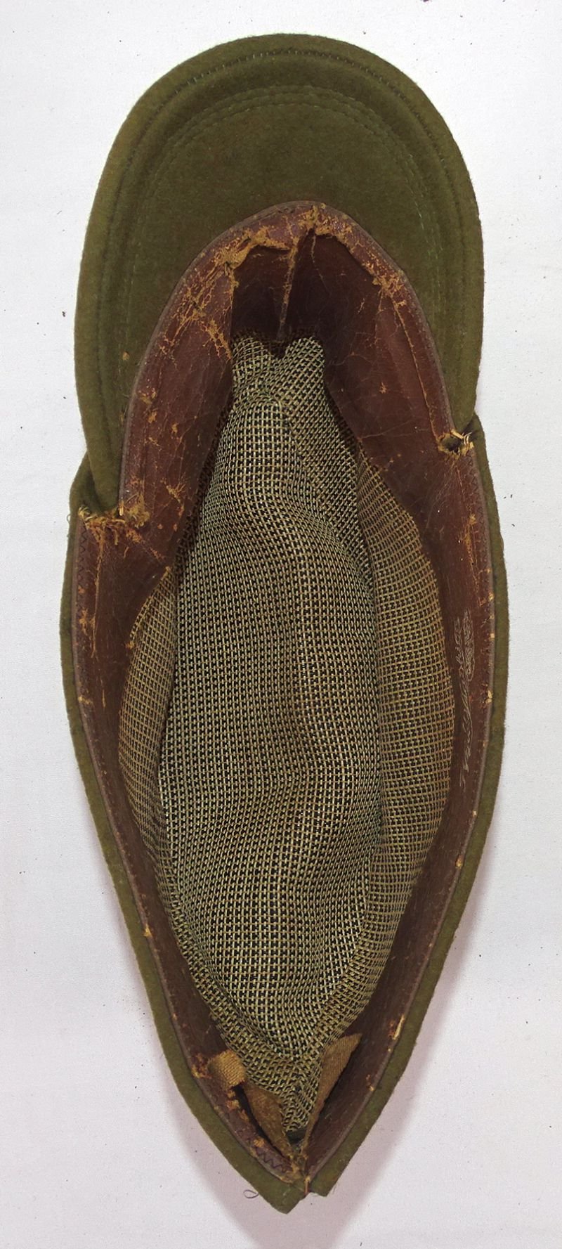 WWII Japanese Civil Defense Wool Field Cap — image 7