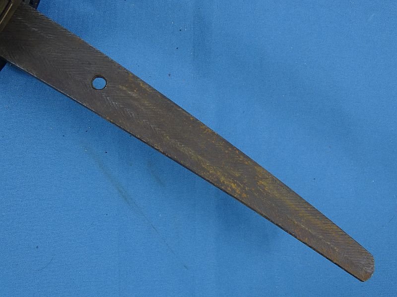 Signed Japanese Showa Era Katana in Civilian Mounts with Signed Blade — image 3