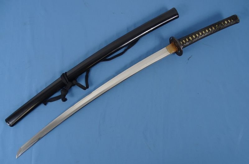 Signed Japanese Showa Era Katana in Civilian Mounts with Signed Blade — image 6