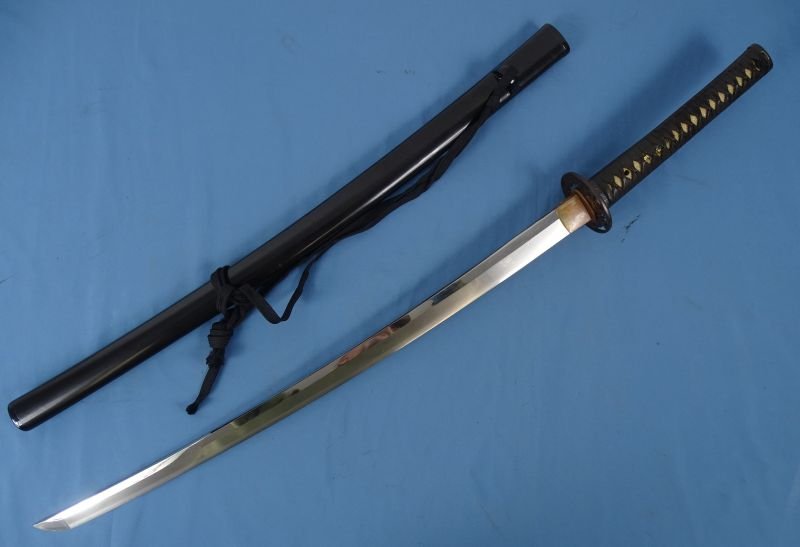 Signed Japanese Showa Era Katana in Civilian Mounts with Signed Blade — image 7