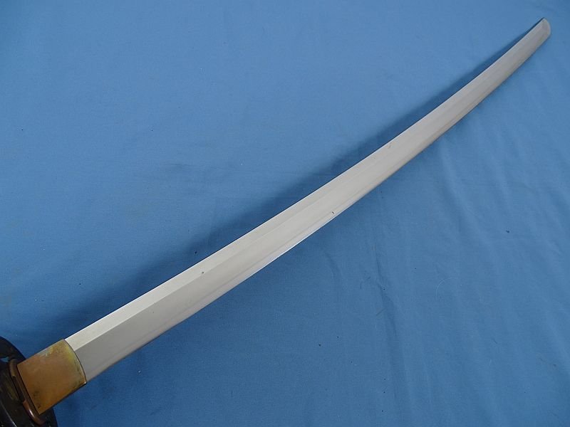 Signed Japanese Showa Era Katana in Civilian Mounts with Signed Blade — image 8