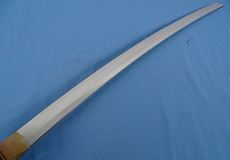 Signed Japanese Showa Era Katana in Civilian Mounts with Signed Blade — image 9