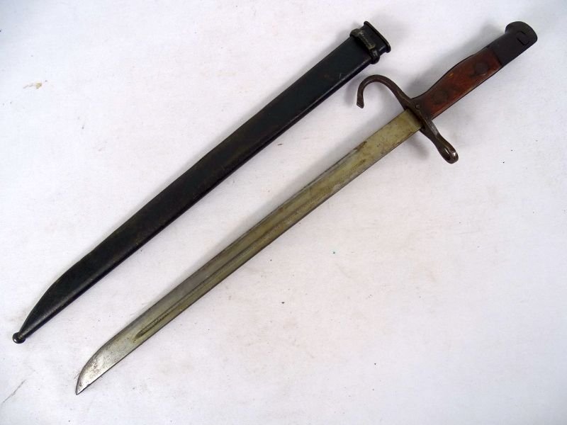 WWII Japanese Arisaka Rifle Training Bayonet — image 3