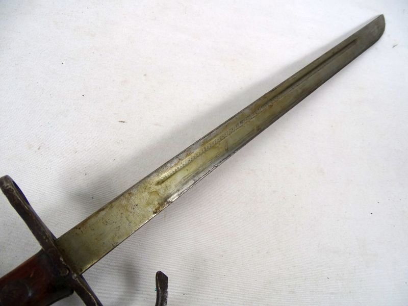 WWII Japanese Arisaka Rifle Training Bayonet — image 5