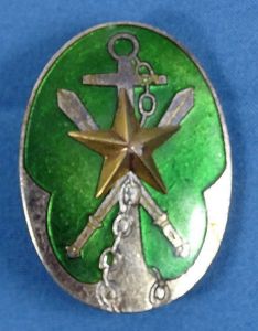 WWII Japanese Expired Time Soldiers League Official's Badge