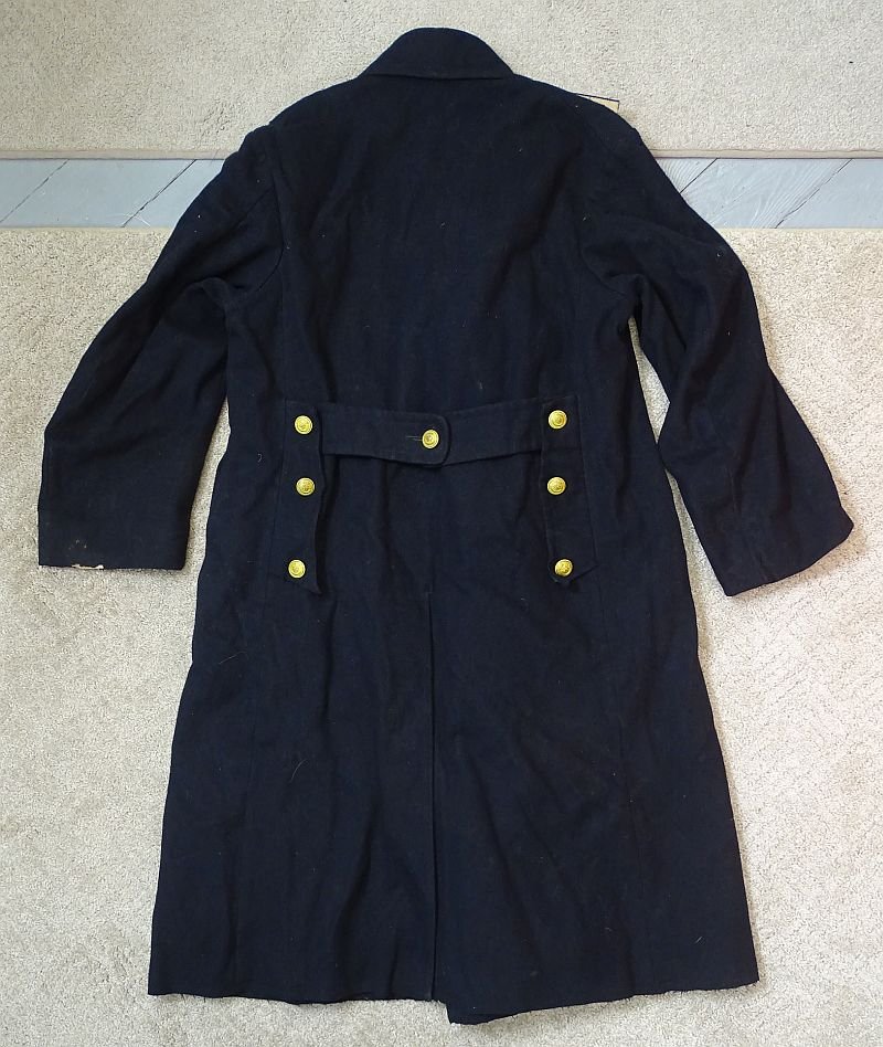 Named WWII Japanese Navy Paymaster Corps Ensign Overcoat — image 3