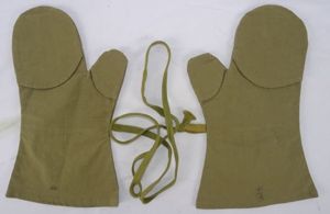 Japanese 1944 Dated Army Mosquito Protection Mittens