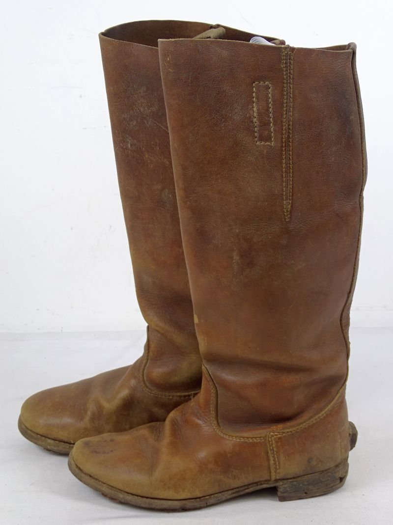 WWII Japanese Army Enlisted Cavalry Boots — image 4