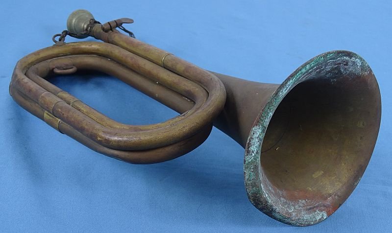 WWII Japanese Army Bugle — image 3