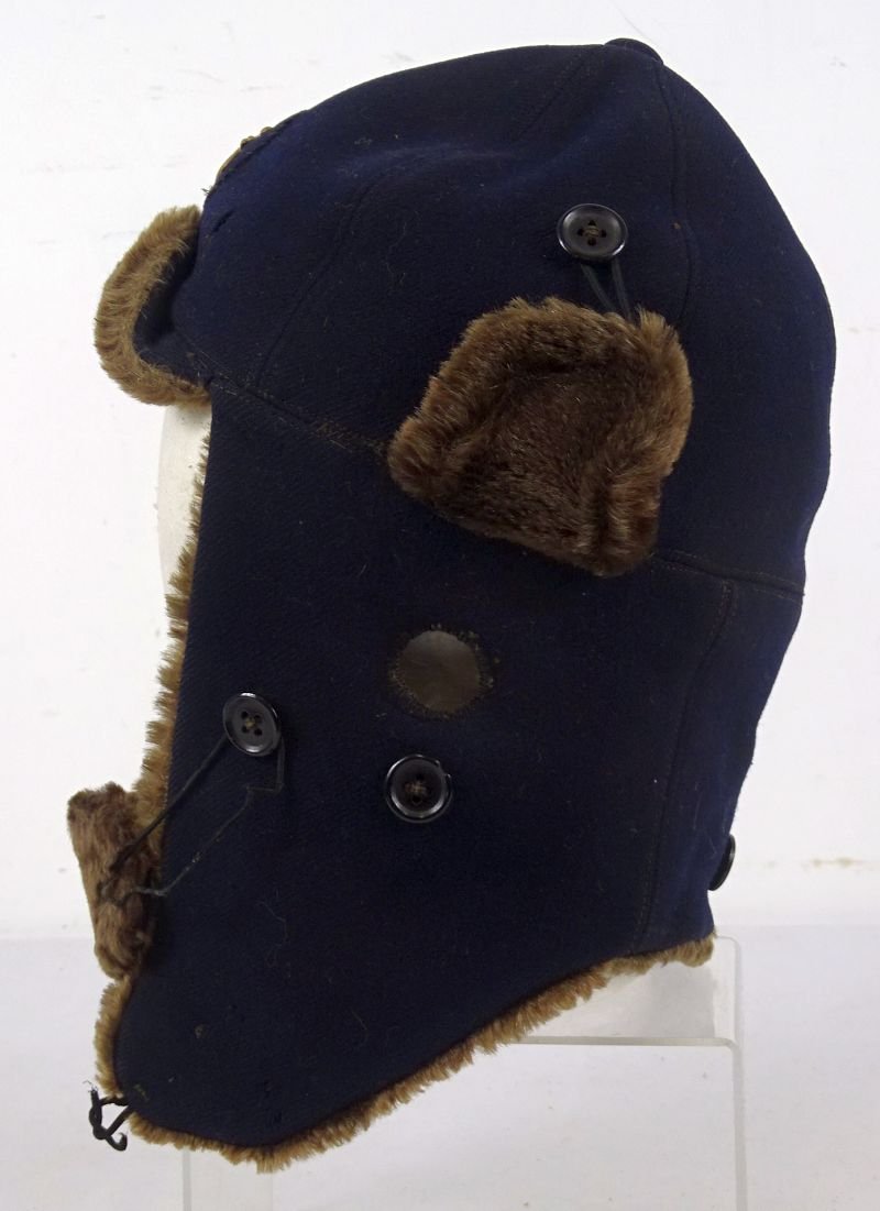 WWII Japanese Navy Officer Cold Weather Pile Cap — image 11
