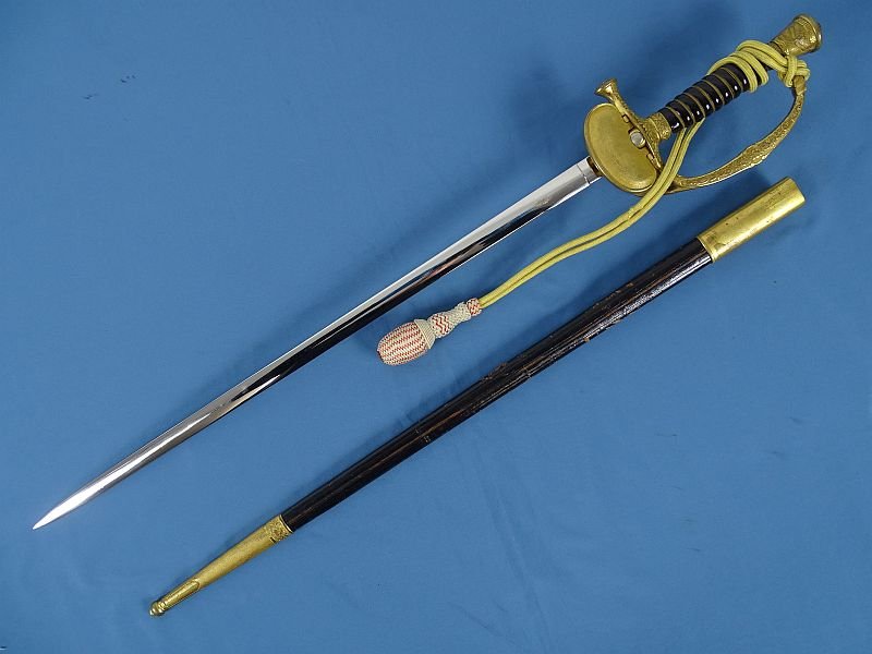 Japanese Army Field Grade Officer Type 19 Court Style Full Dress Sword — image 3