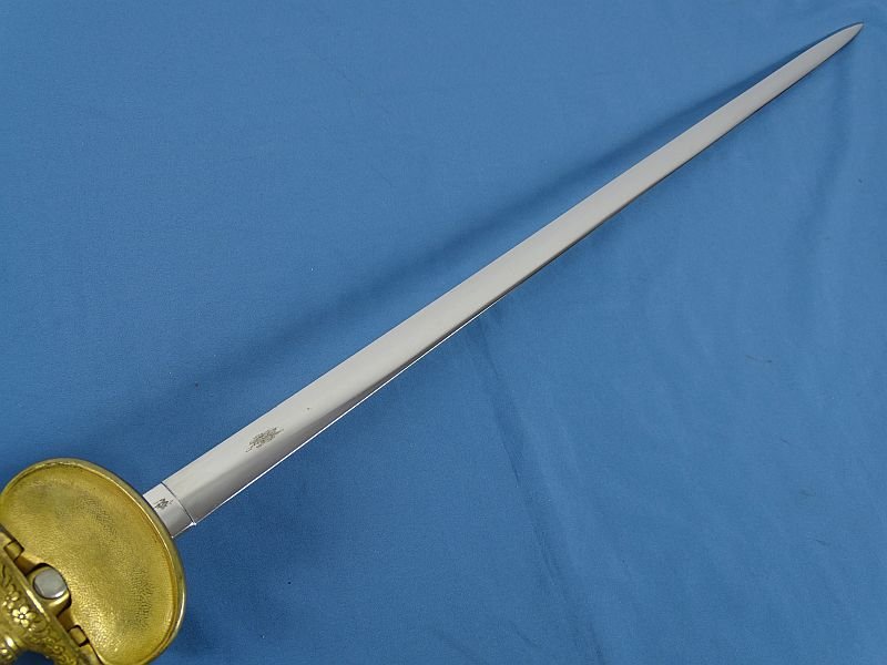 Japanese Army Field Grade Officer Type 19 Court Style Full Dress Sword — image 5