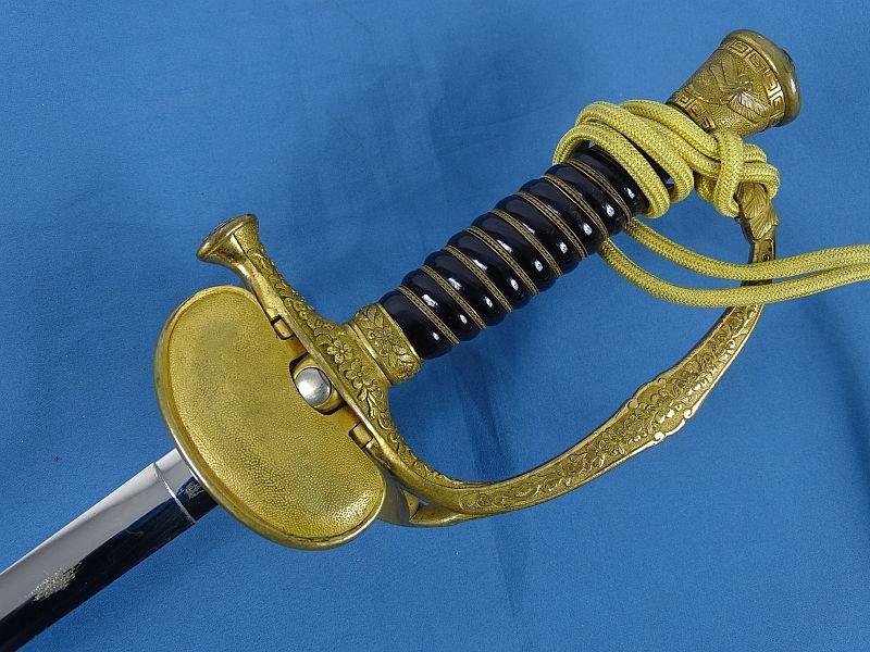 Japanese Army Field Grade Officer Type 19 Court Style Full Dress Sword — image 7