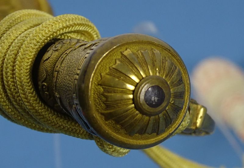 Japanese Army Field Grade Officer Type 19 Court Style Full Dress Sword — image 9