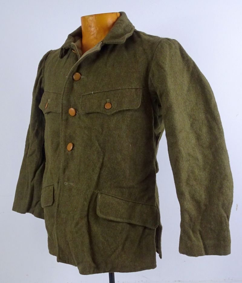 1945 Dated Near Mint Unissued Japanese Army EM/NCO Wool Tunic — image 2