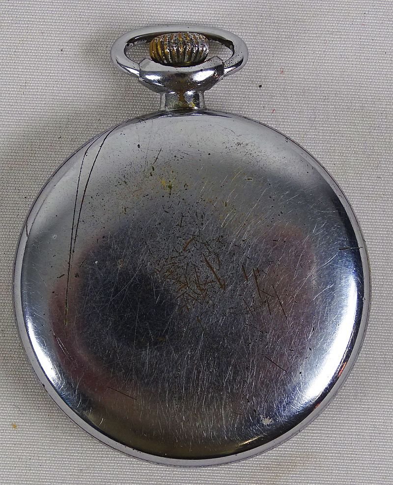 WWII Japanese Army Pilot Pocket Watch by Seikosha — image 4