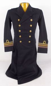 Named Japanese Navy Commander of Shipbuilding Dress Frock Coat