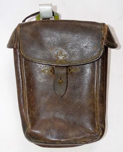 Japanese Army Officer Map and Documents Case