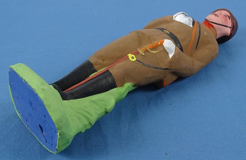 Boxed Ceramic Statue of a Japanese Army Officer — image 4