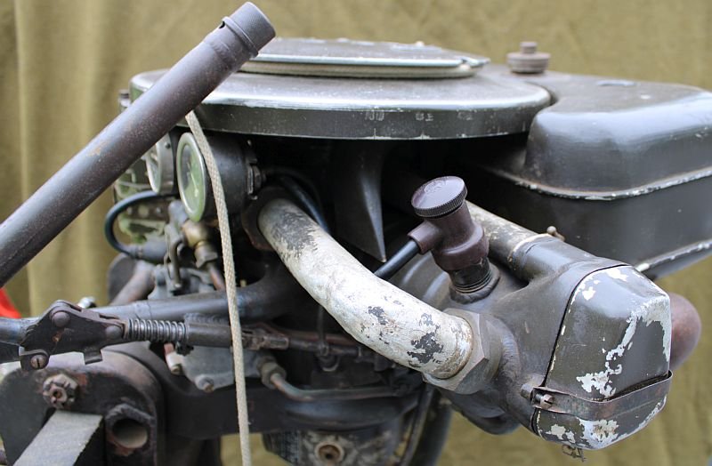 1942 Dated Japanese Military Outboard Motor With Spares — image 12