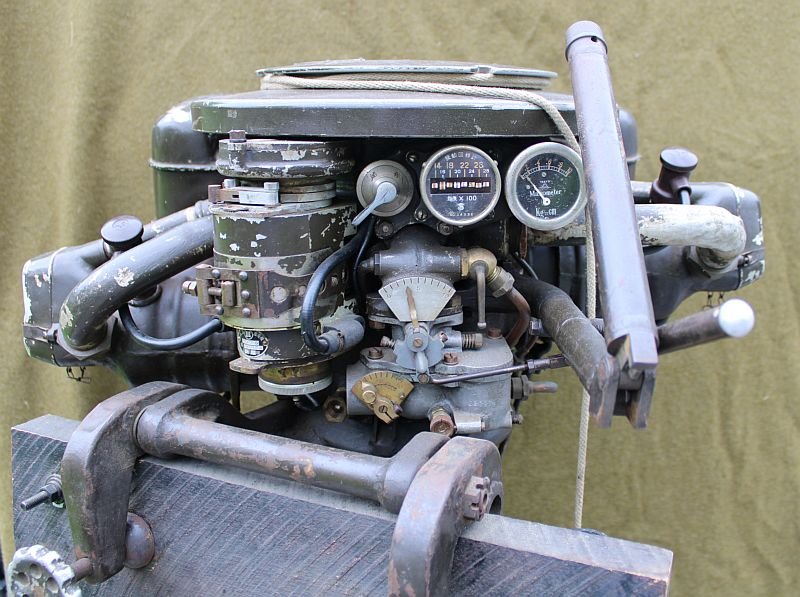 1942 Dated Japanese Military Outboard Motor With Spares — image 13